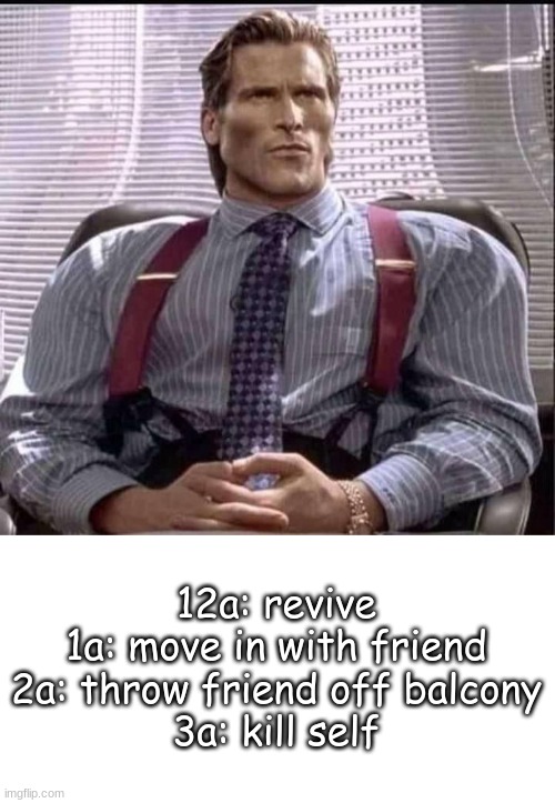 Image tagged in patrick bateman gigachad Imgflip