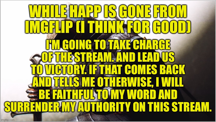 I will lead us to victory and I will lead us to glory through Christ