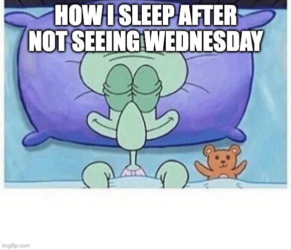 Squidward how i sleep Memes Imgflip