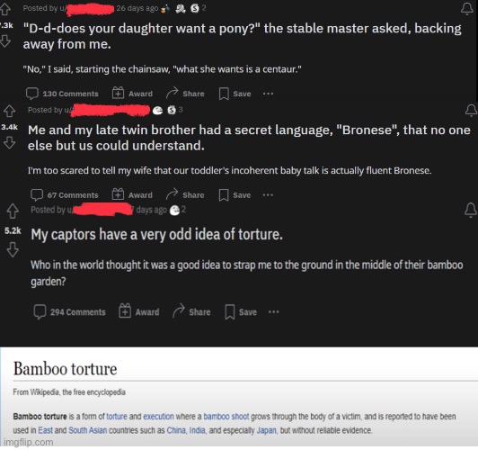 Two sentence horror stories from Reddit Imgflip