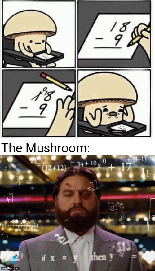 Mushroom doesn't get it, *sighs* Imgflip