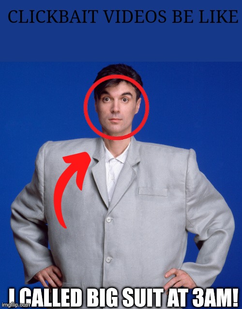 Big suit meme I made Imgflip