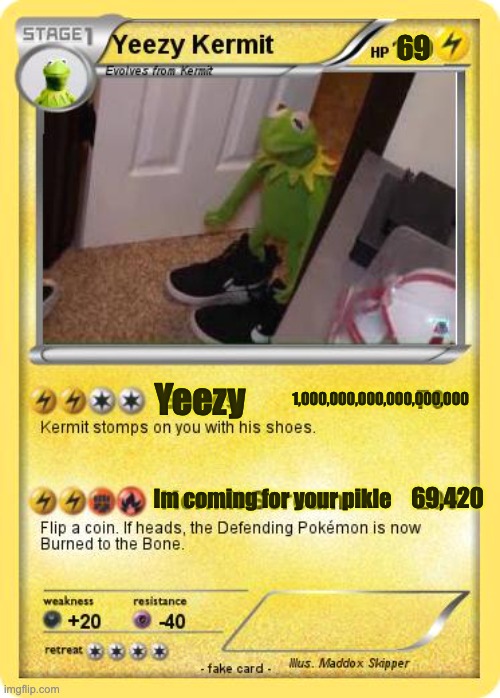 Yeezy Kermit Imgflip