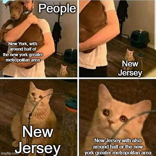 why no one care about new jersey it seems to be the butt of jokes