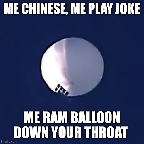 China balloon Imgflip
