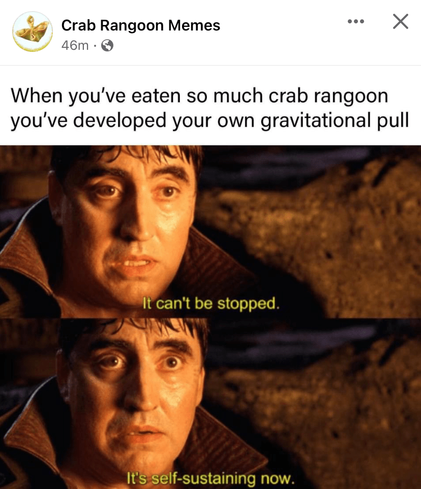 Crab Rangoon memes Memes Imgflip