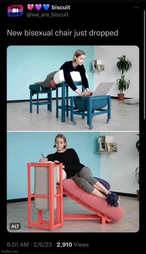 BISEXUAL CHAIRS!!!! Imgflip