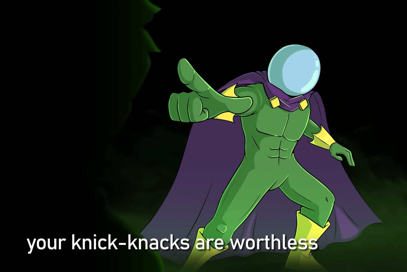 your knickknacks are worthless Blank Template Imgflip