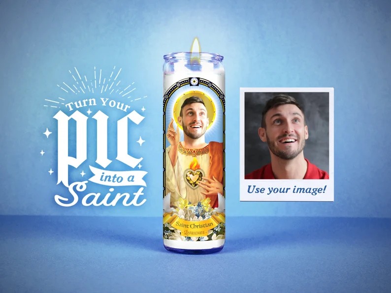 Custom prayer candles Memes Imgflip