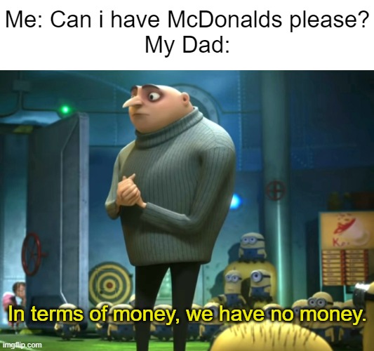 And that's why No McDonalds Imgflip