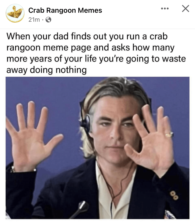 Crab Rangoon memes Memes Imgflip