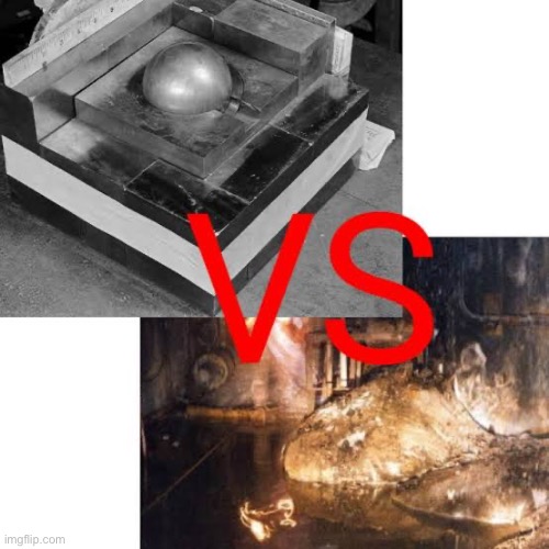 epic rap battles of history demon core vs elephants foot Imgflip