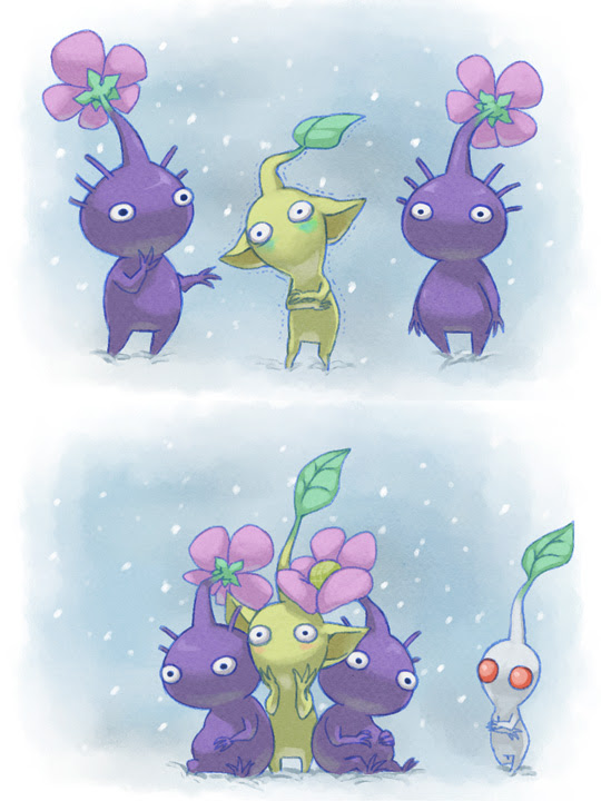 Yellow Pikmin & 2 Purple Pikmin & White Pikmin Memes Imgflip