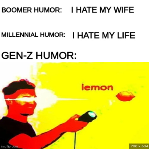 Image tagged in boomer humor millennial humor genz humor Imgflip