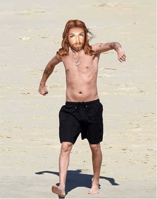 KID ROCK JESUS HEAD Blank Template Imgflip