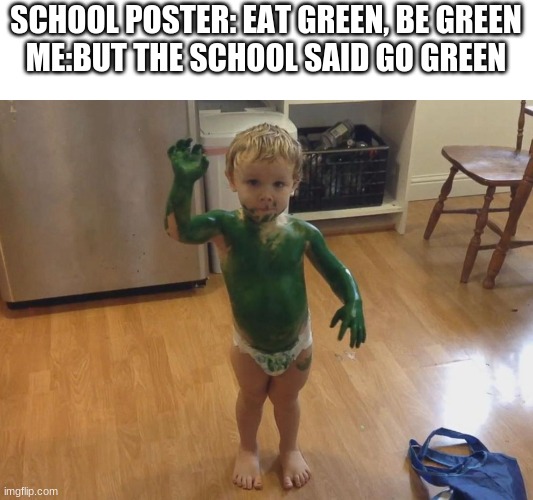 green kid Imgflip