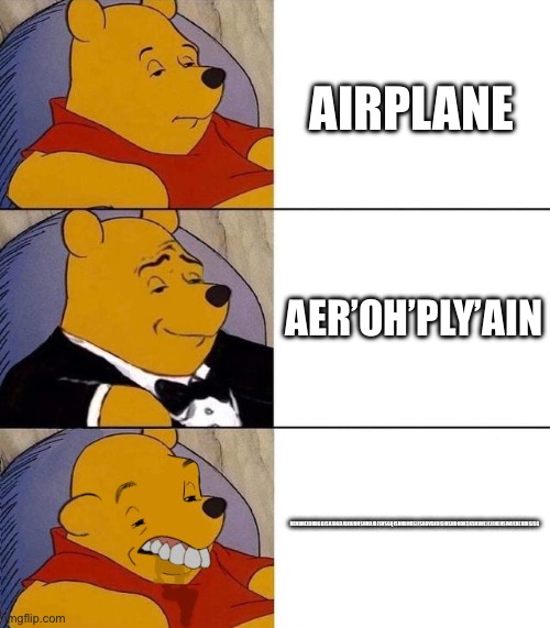 to say airplane Imgflip