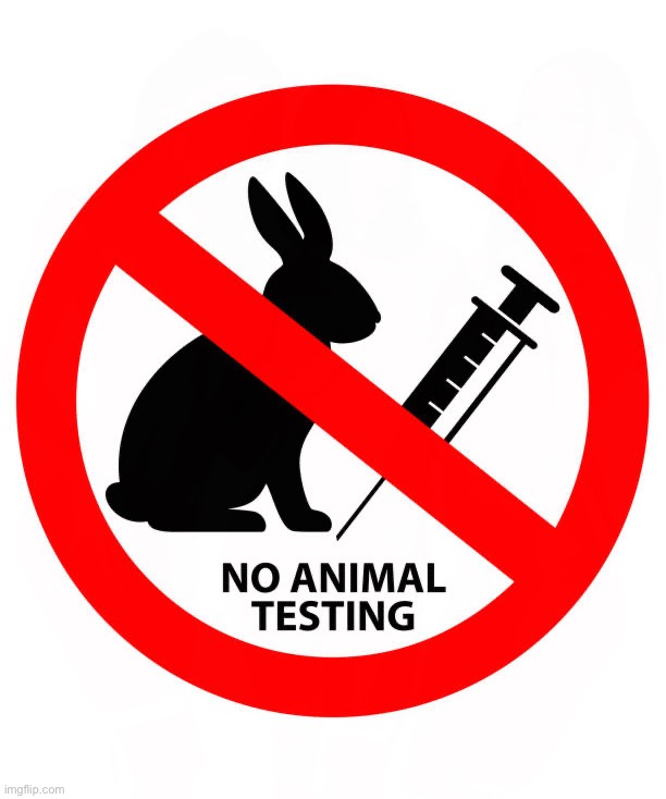 NO ANIMAL TESTING Imgflip