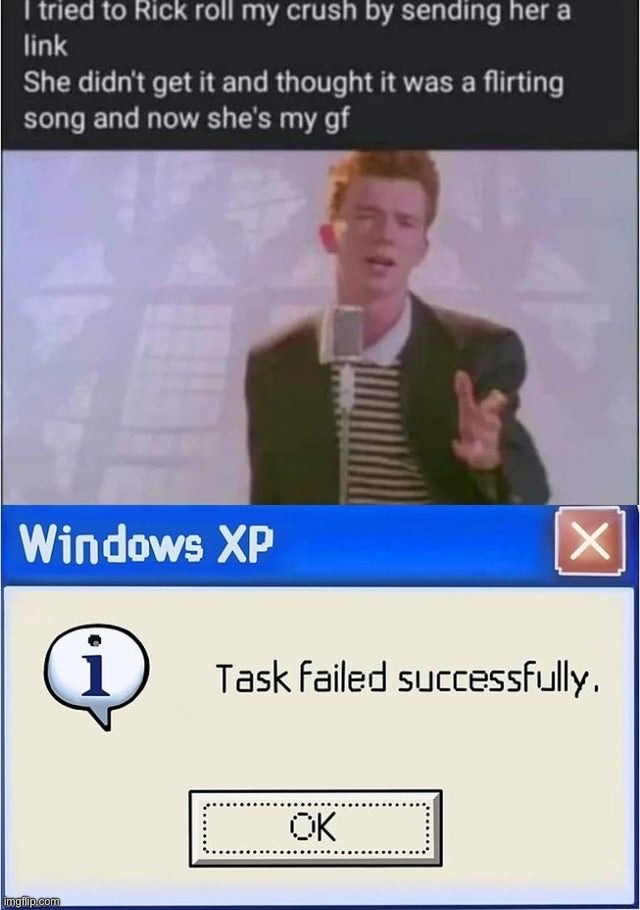 Image tagged in memes,funny,rickroll Imgflip