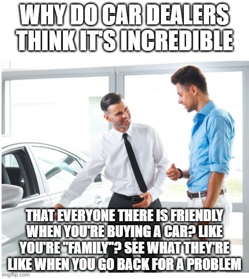 CAR DEALER AND MAN Imgflip