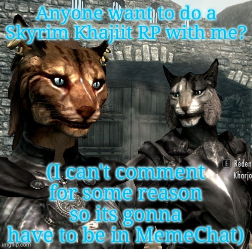 Khajiit Dragonborn Imgflip