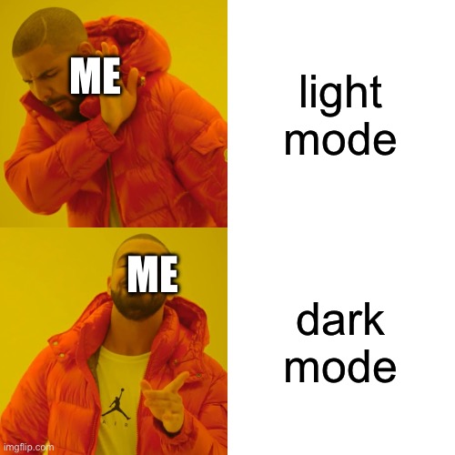 Most Users Use Dark Mode Imgflip