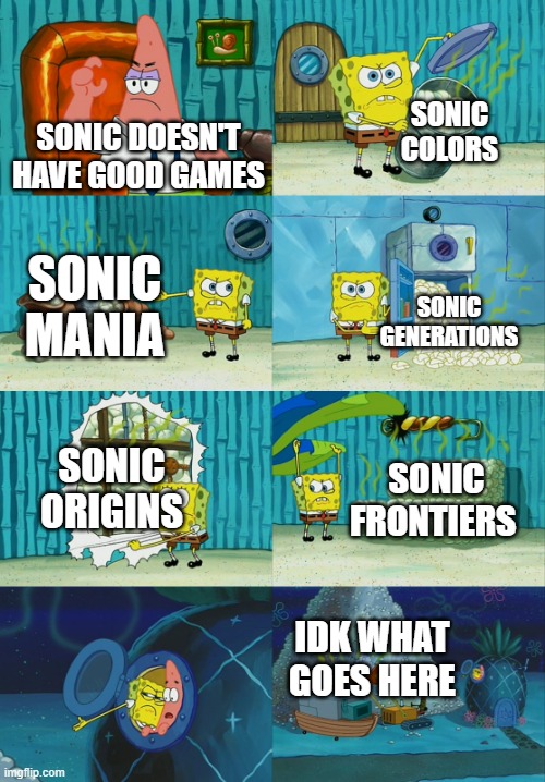 sonic has some dang good games tbh Imgflip