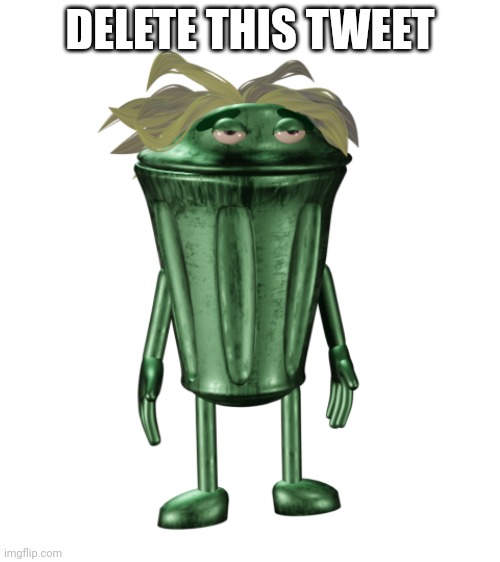 Green gold trash bin (fanmade) Imgflip
