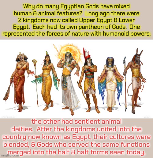 The Sphinx likely had a cat head at first. Imgflip