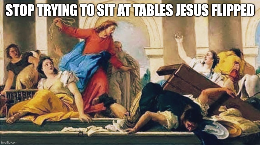 Flipping Jesus Imgflip