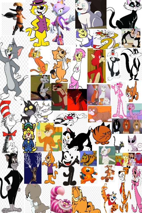 Cat Cartoon Characters