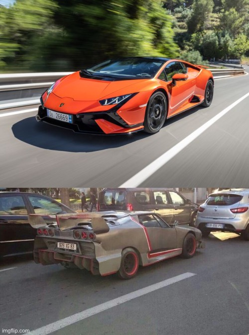 Original vs cheap knock off Blank Template Imgflip