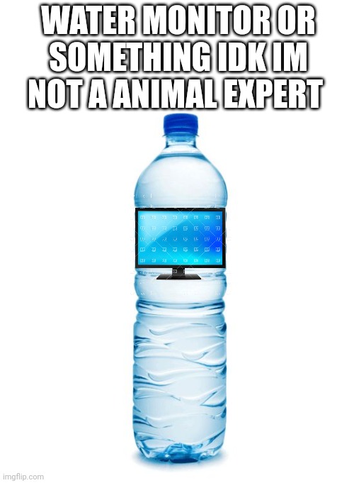 water bottle Imgflip