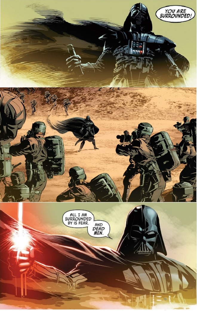 Darth Vader All I am surrounded by is fear and dead men Memes Imgflip