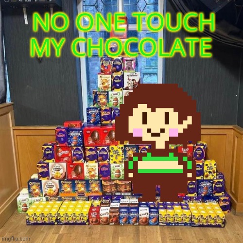 Chara found the eggs... Imgflip