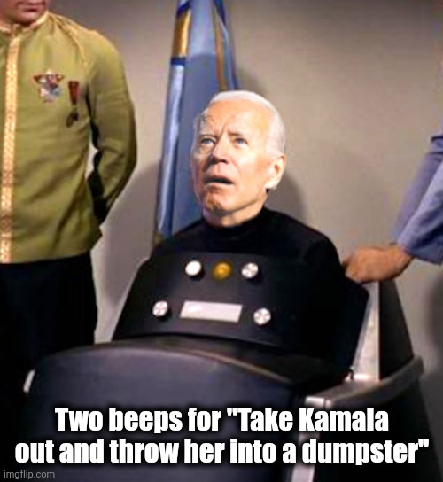 Joe Biden as Captain Pike Imgflip