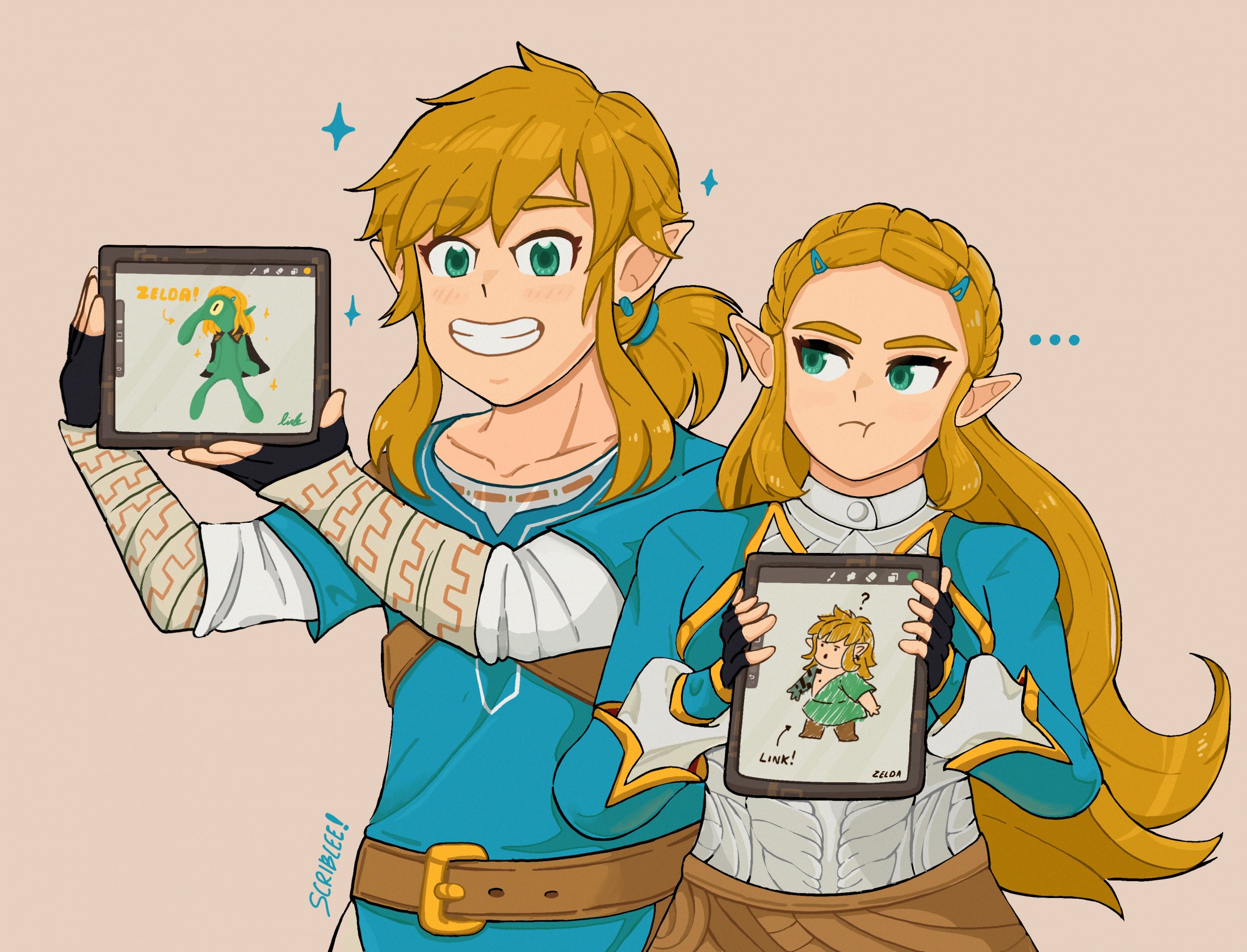 link+zelda Blank Template Imgflip