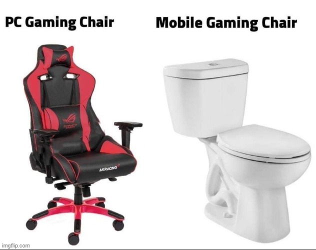 Image tagged in chair,gaming,memes Imgflip