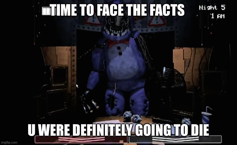 FNAF 2 Old Bonnie in Office Imgflip