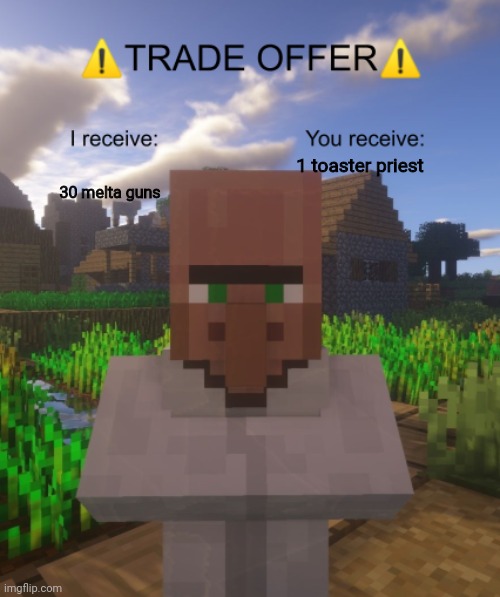 trading with your freind also in the hobby. Imgflip