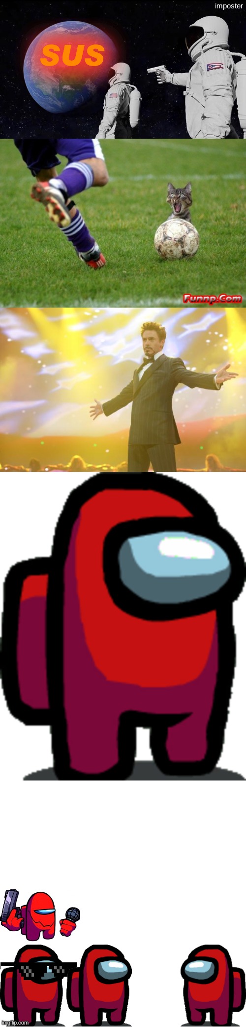 Image tagged in memes,always has been,cat meam,tony stark success,among