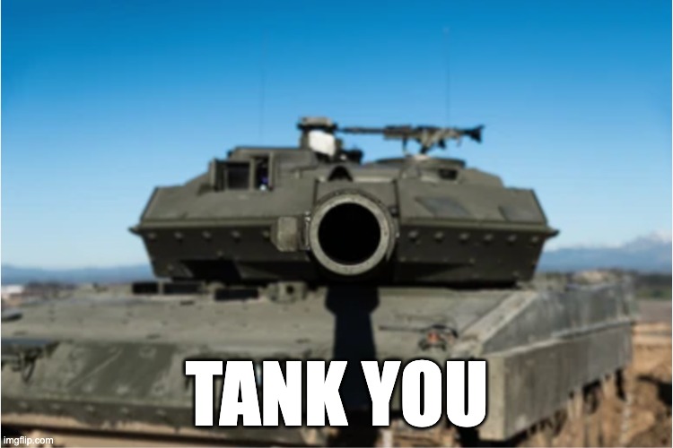 TANK YOU Imgflip