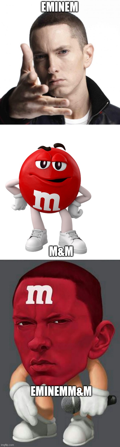 Image tagged in eminem video game logic,m and m,eminem m m Imgflip