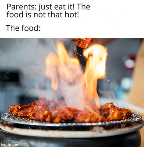 Hot food Imgflip
