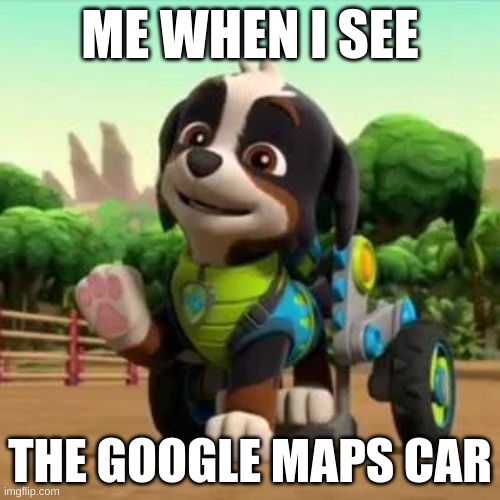 My little bro decided to do another meme, this time with Google Maps