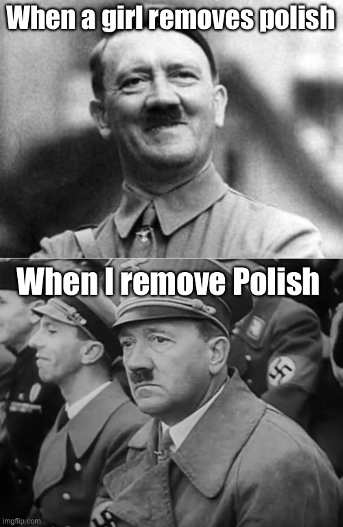Removing the polish, or removing the Polish Imgflip