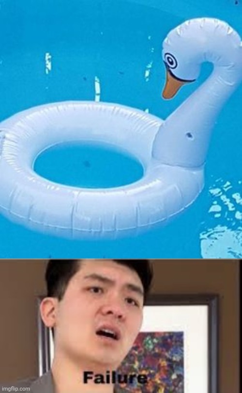 Pool float design fail Imgflip