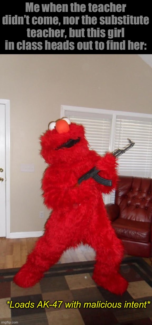 Russian Elmo holding AK and IP Address Imgflip