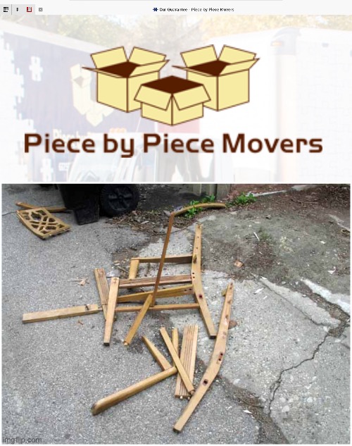 Image tagged in broken chair Imgflip