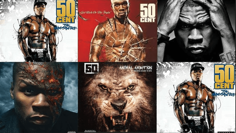 The List of 50 Cent Albums in Order of Release - Albums in order Blank Template - Imgflip
